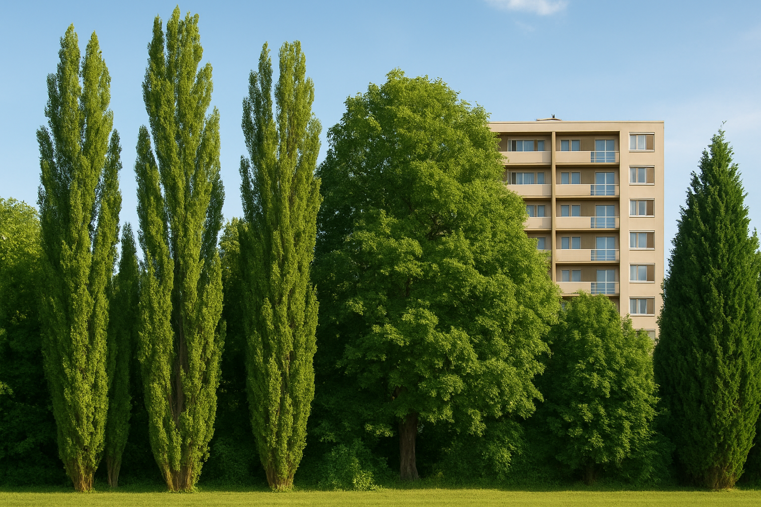 arbre qui cache immeuble